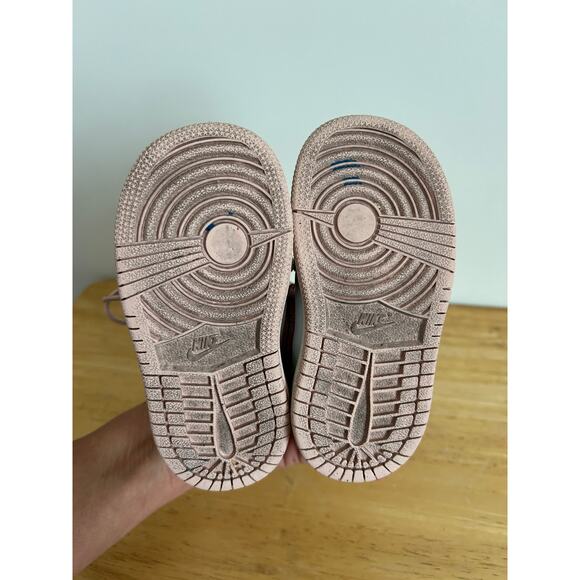 Nike Air Jordan 1 Retro High Sneakers OG Washed Pink - Size 6C Toddler - Picture 6 of 12